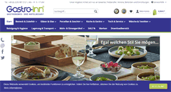 Desktop Screenshot of gastro-inn.de